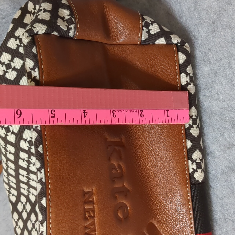 Kate spade tote bag brown/beige/red - Picture 10 of 11